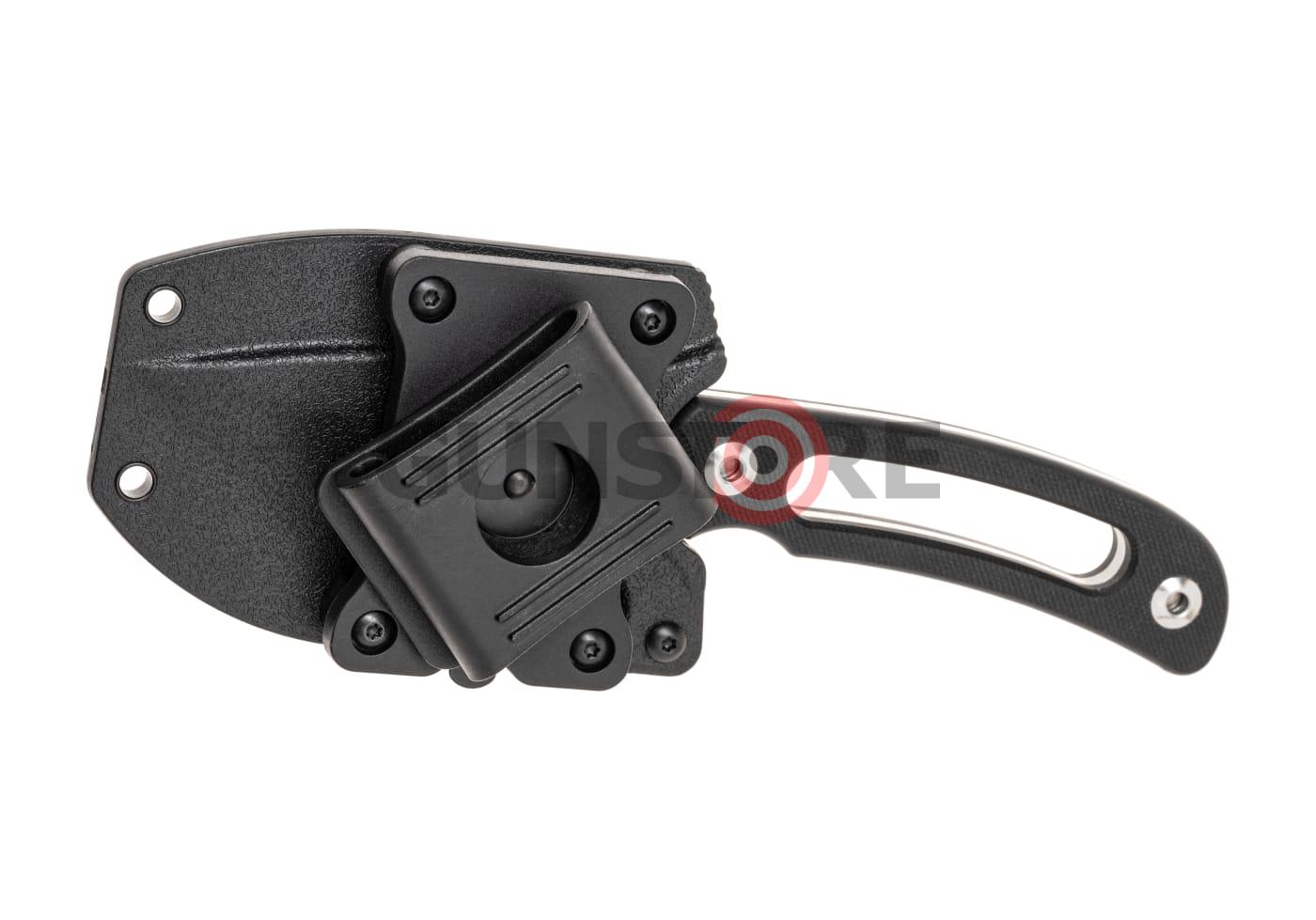 Fotografia: D2 Fixed Blade Silver Flecks Handle