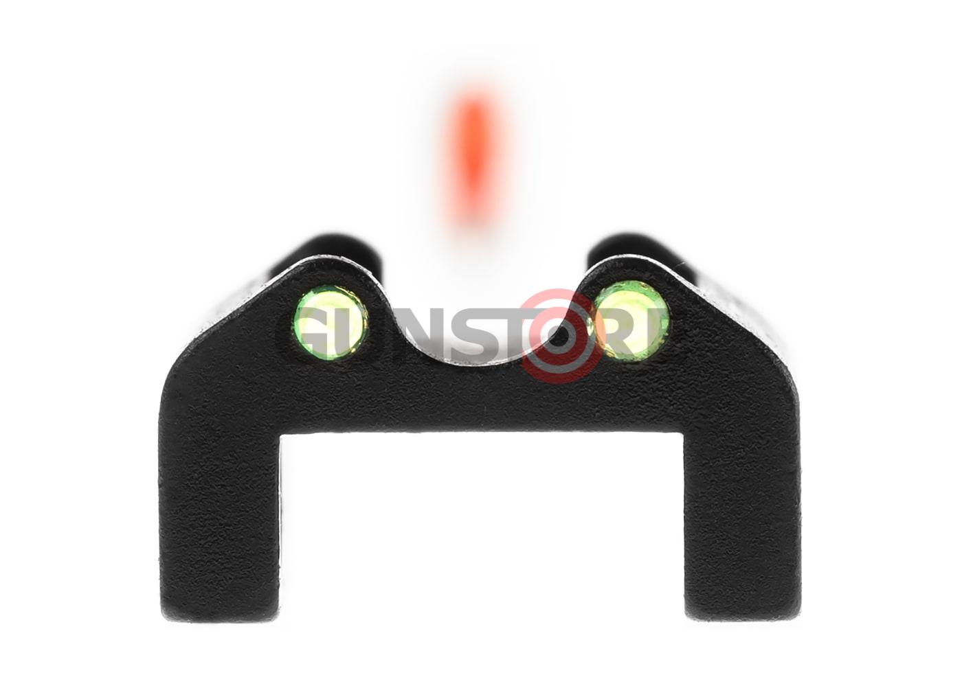 Fotografia: Fiber Optic Sights Set for 6-8mm Shotgun Ribs BSS
