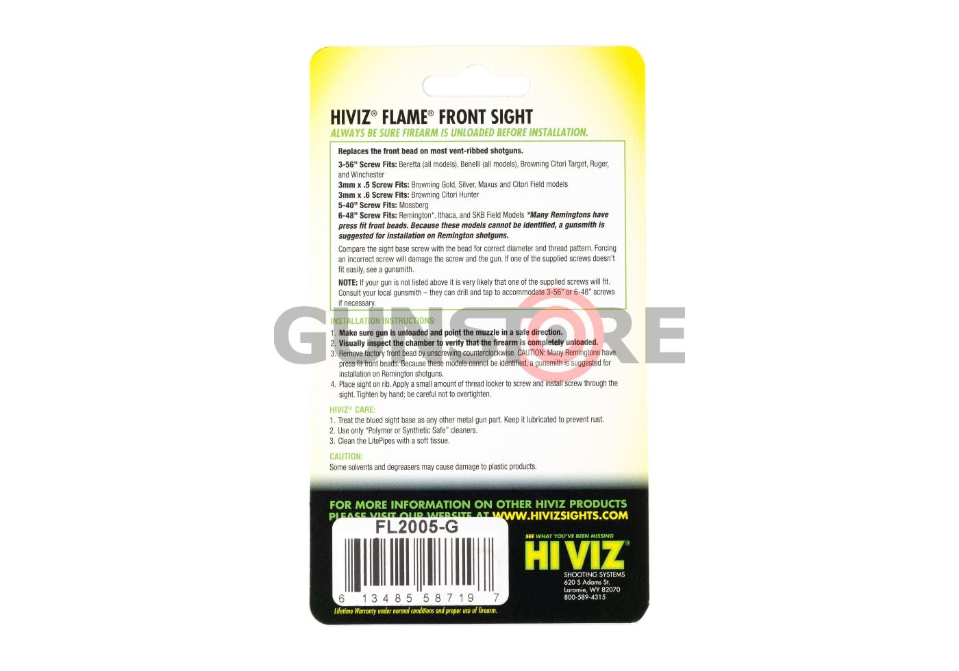 Fotografia: Flame Shotgun Front Sight FL2005-G