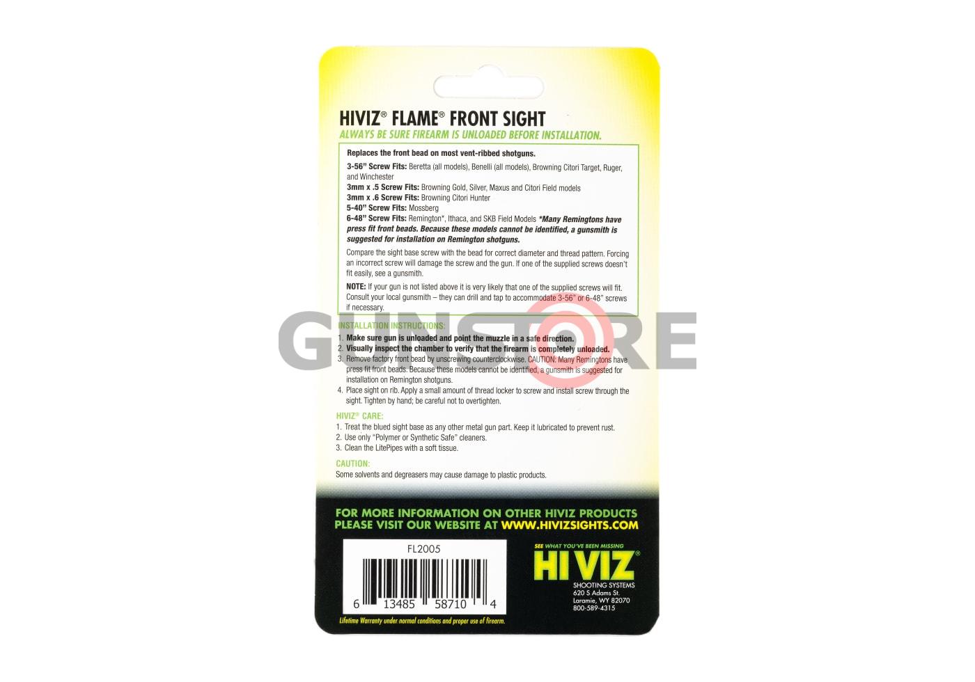 Fotografia: Flame Shotgun Front Sight FL2005-R