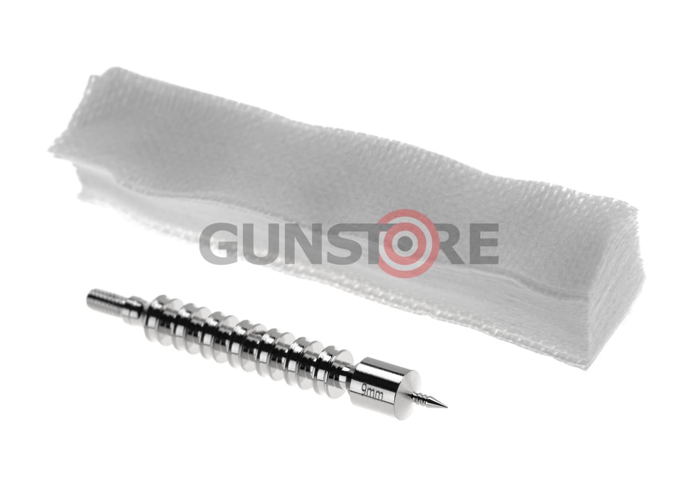 Bore-Max Speed Jag and Patches 9mm