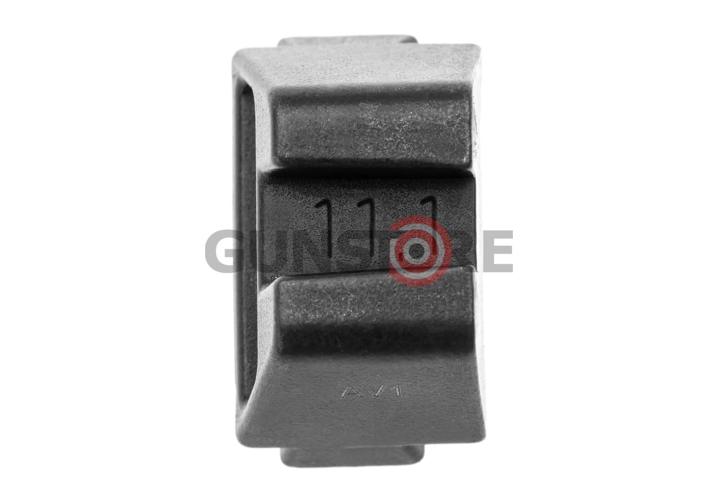 Fotografia: Steel Rear Sight GMS 11.1 Green Tritium