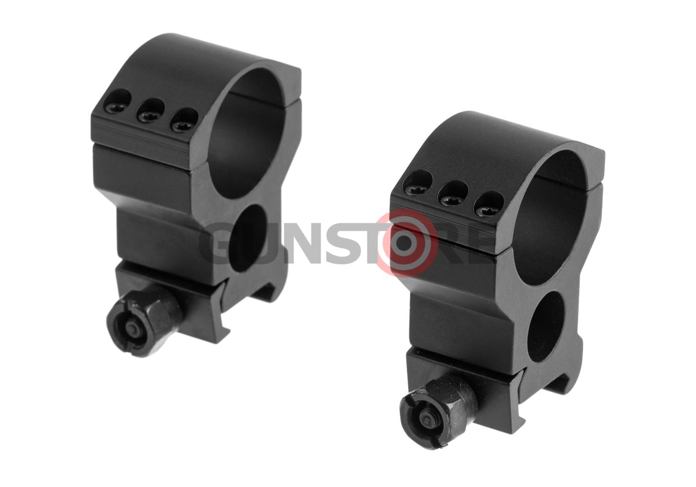 Fotografia: 30mm Tactical Rings Extra High 2pcs