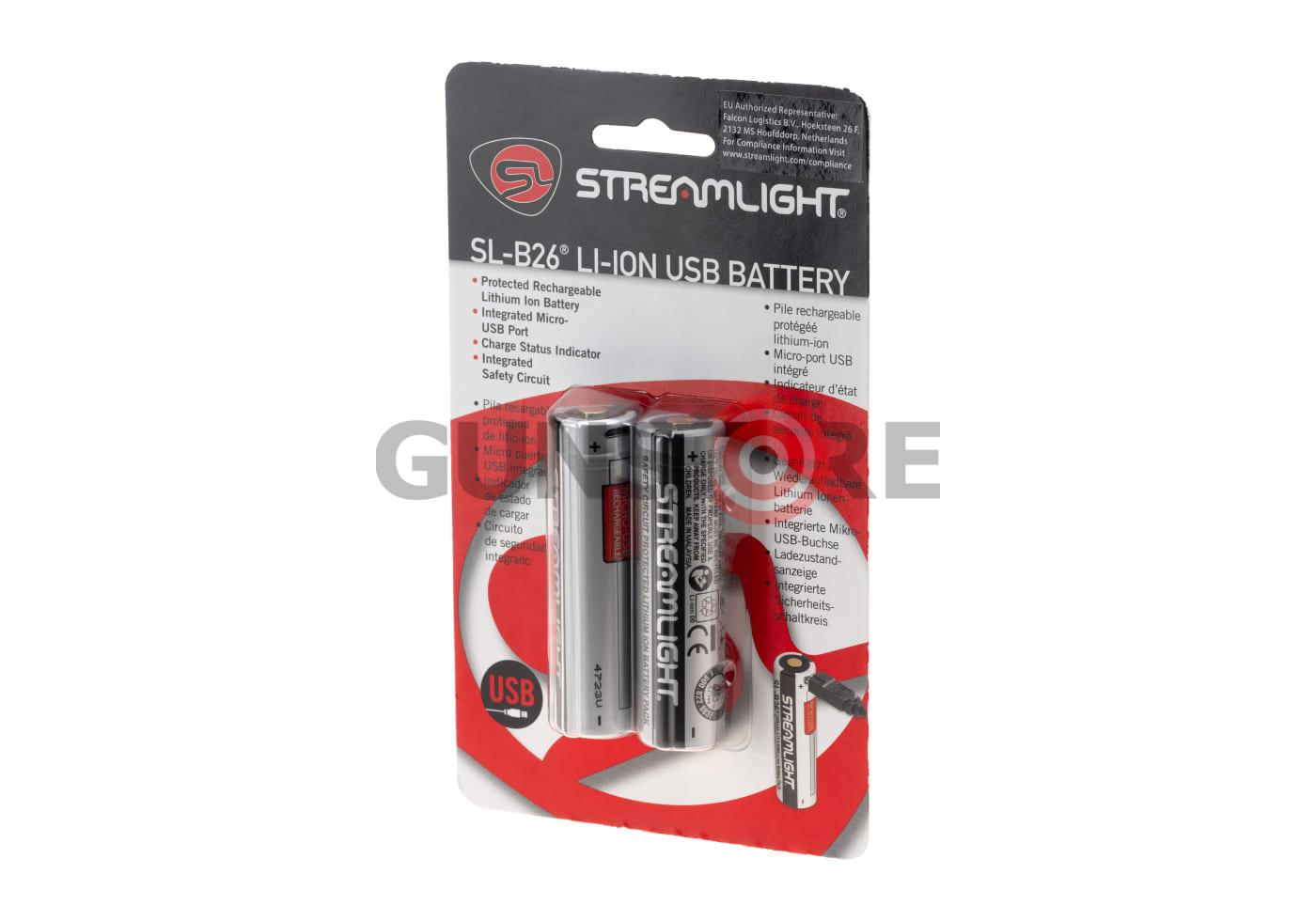 SL-B26 Li-ion USB 2-Pack