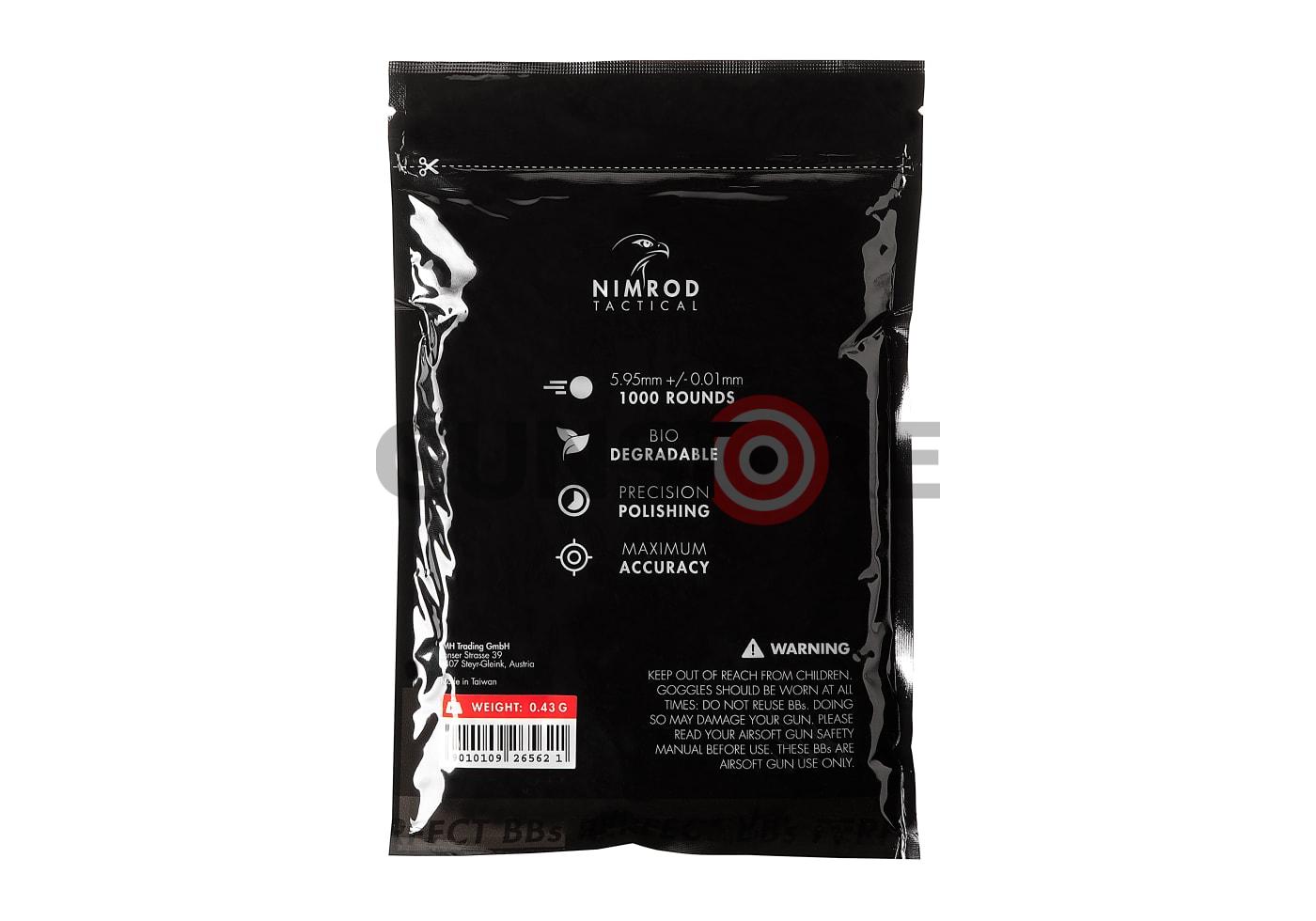Fotografia: 0.43g Bio BB Professional Performance 1000rds Bag