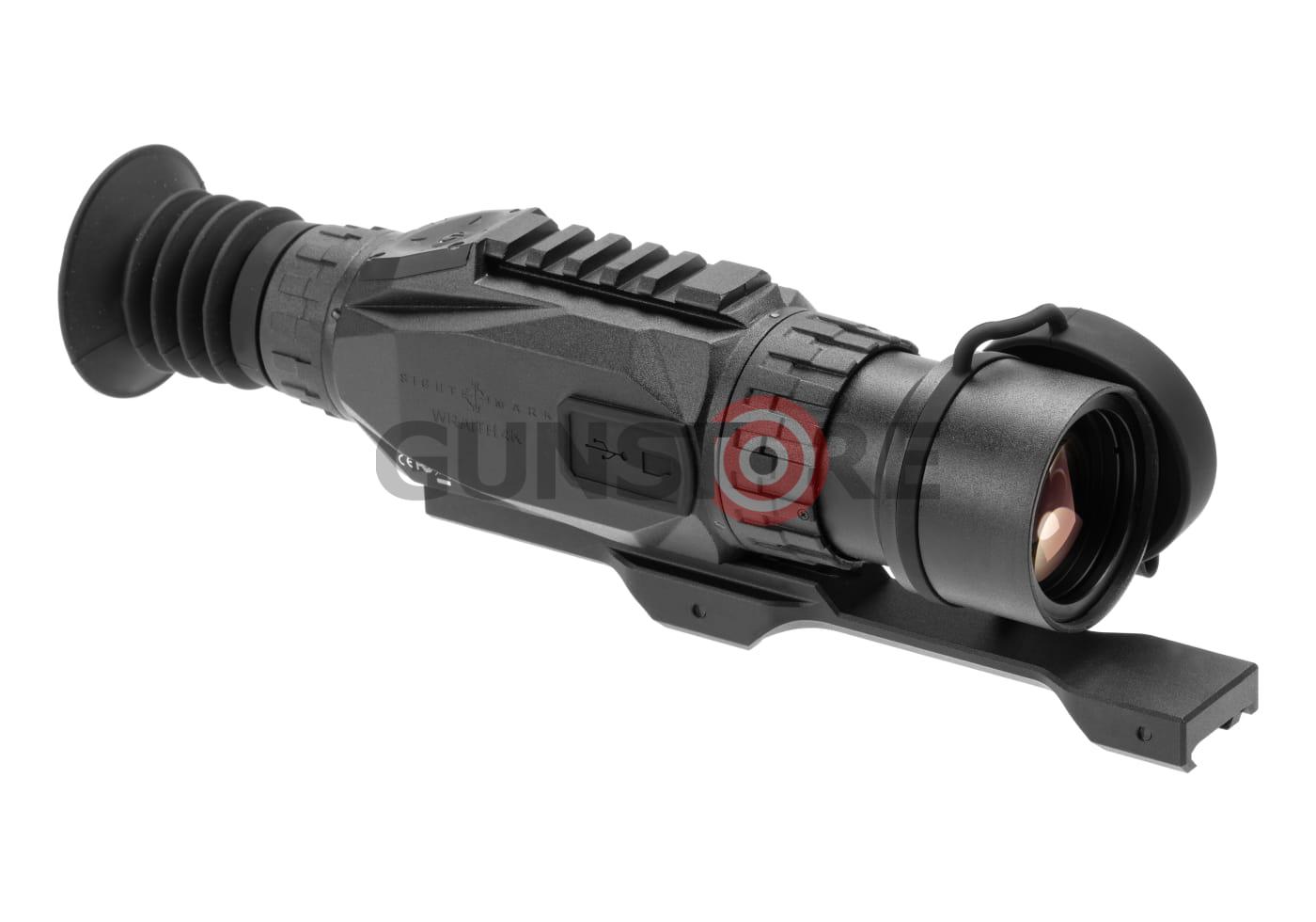 Wraith 4K 4-32x40 Digital Day/Night Vision Riflescope with Long Mount