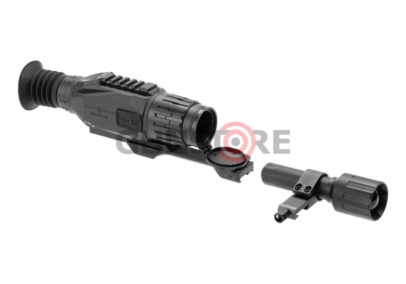 Fotografia: Wraith 4K 2-16x32 Digital Night Vision Riflescope with Long Mount