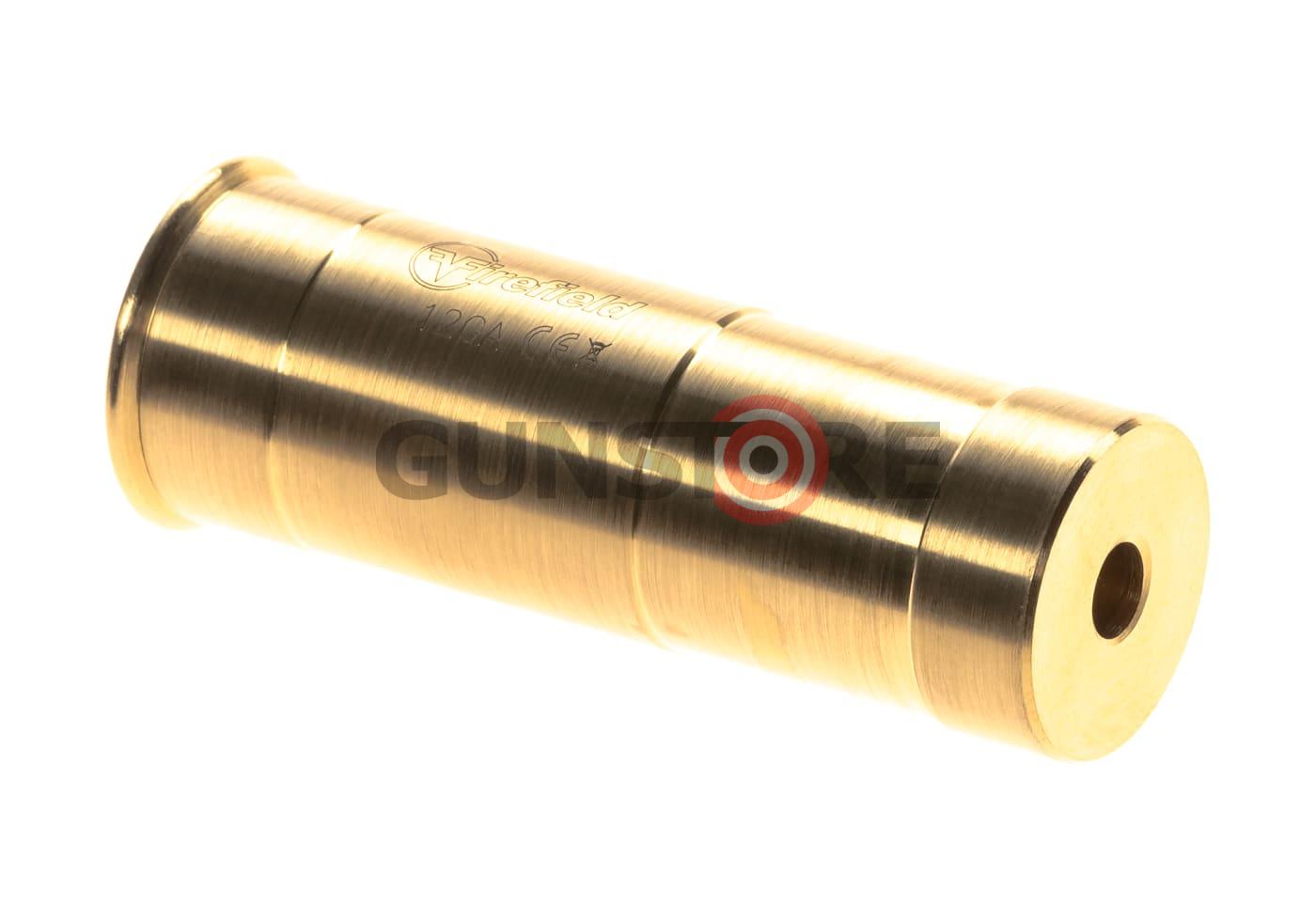 12Ga Boresight In-Chamber Red Laser Brass Boresight