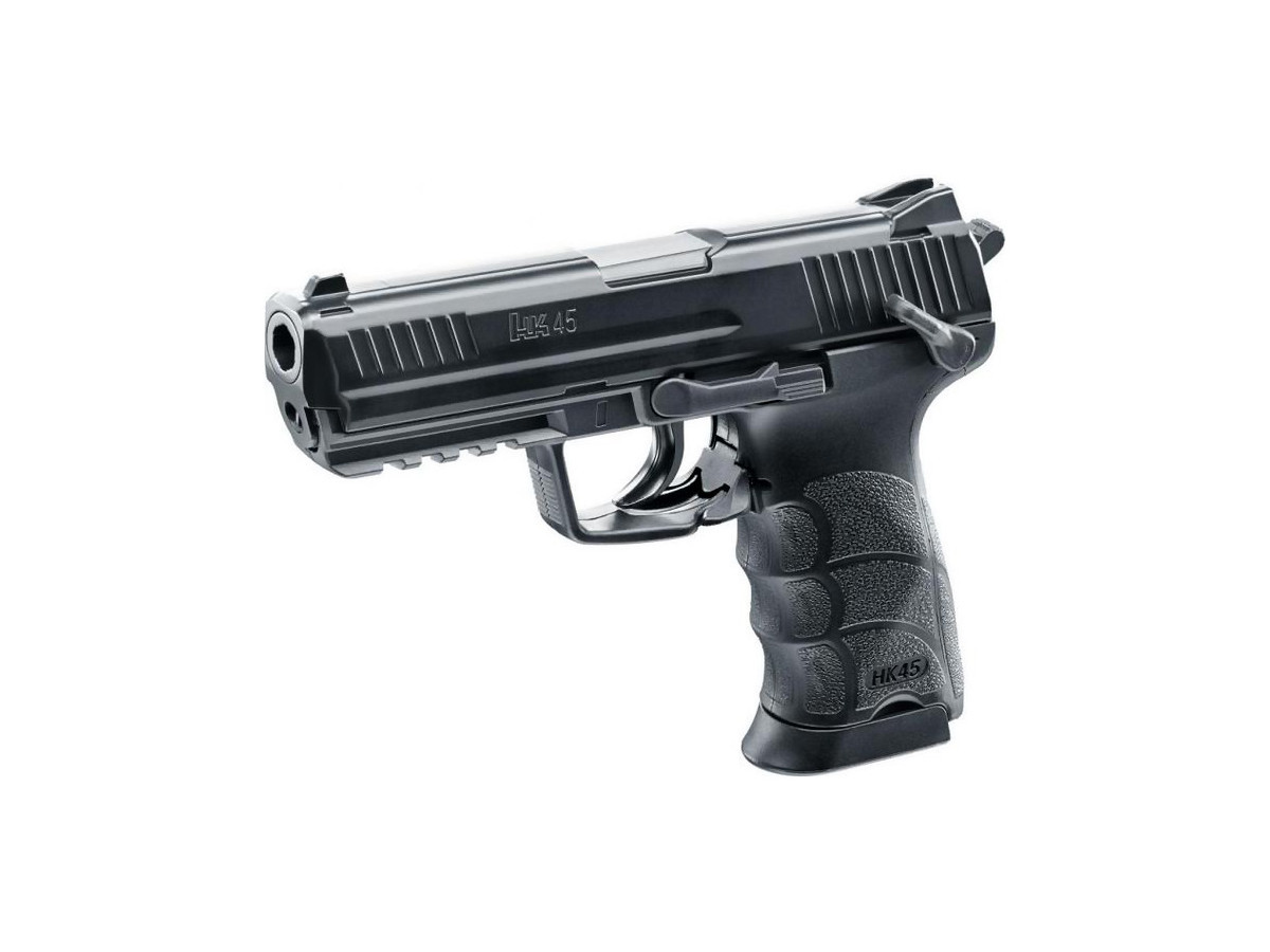 Fotografia: Airsoft. pištoľ Heckler & Koch HK45, kal. 6mm, CO2
