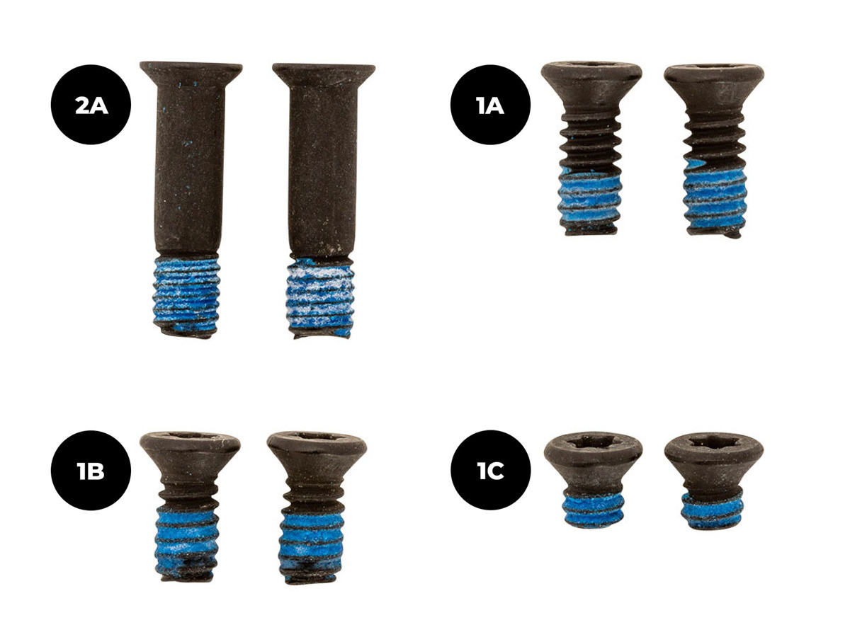 VIS sada skrutiek pre montáž optiky na ECHELON