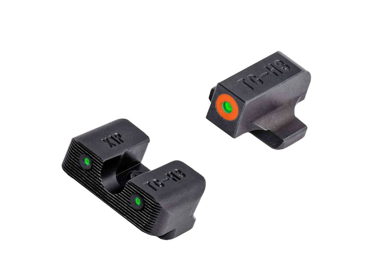 Tríciové PRO mieridlá TRUGLO Springfield XD Set - orange