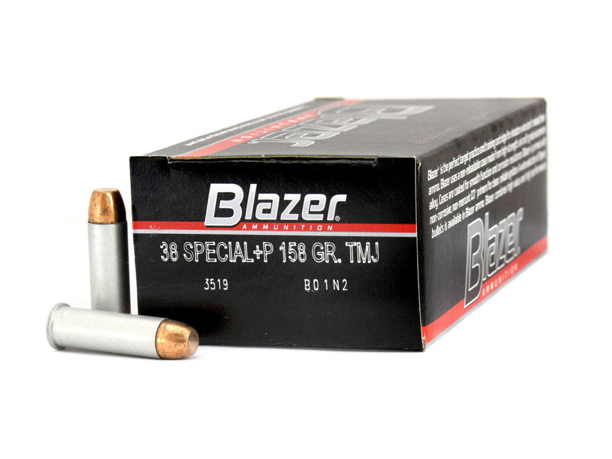 Fotografia: .38Special+P Blazer 158gr/10,24g TMJ (3519)