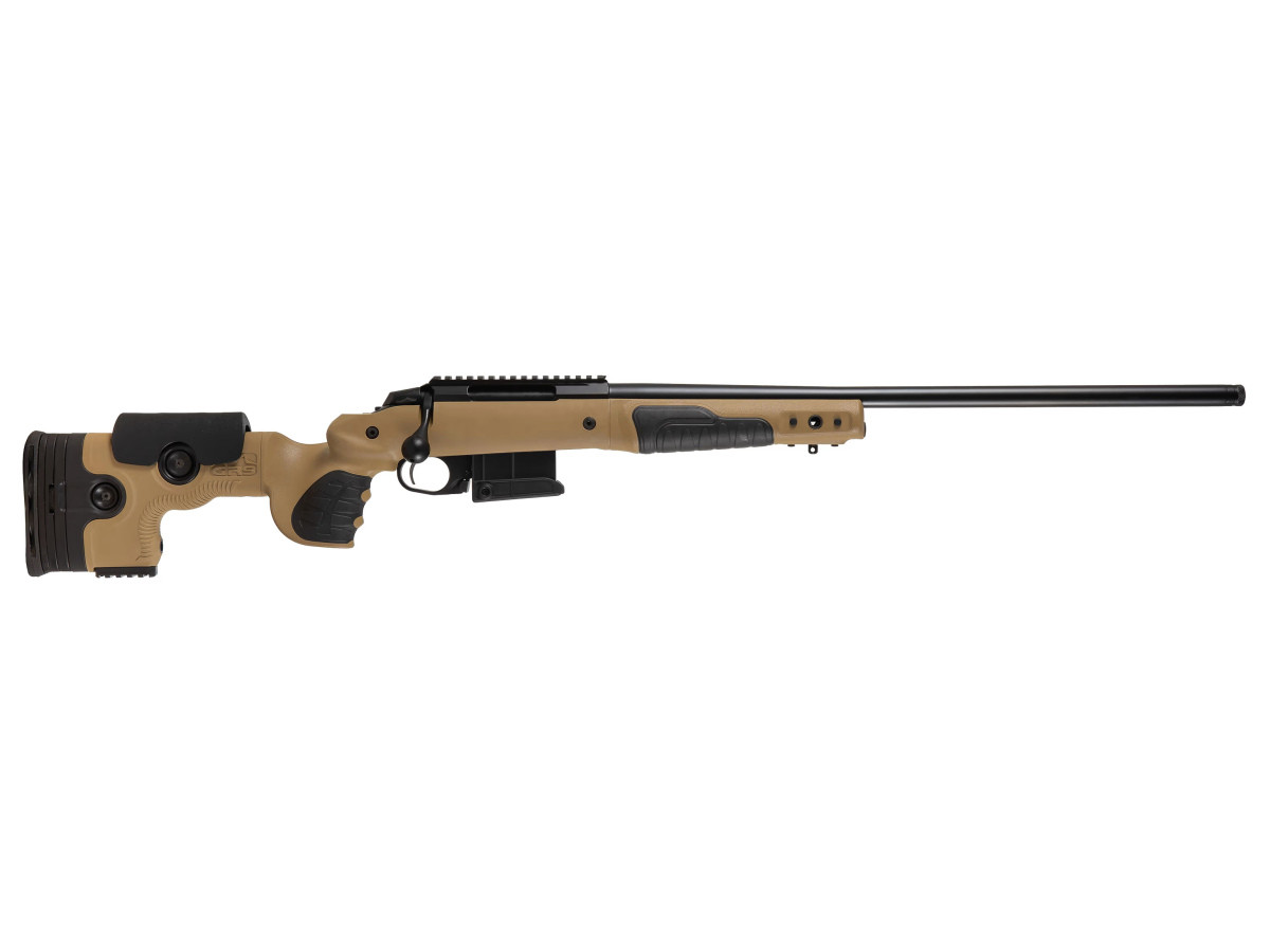 Tikka T3x CTR Bifrost GRS Coyote Brown, kal. 6,5 Creedmoor, (NS 10rd PICA 24in MT5/8-24)