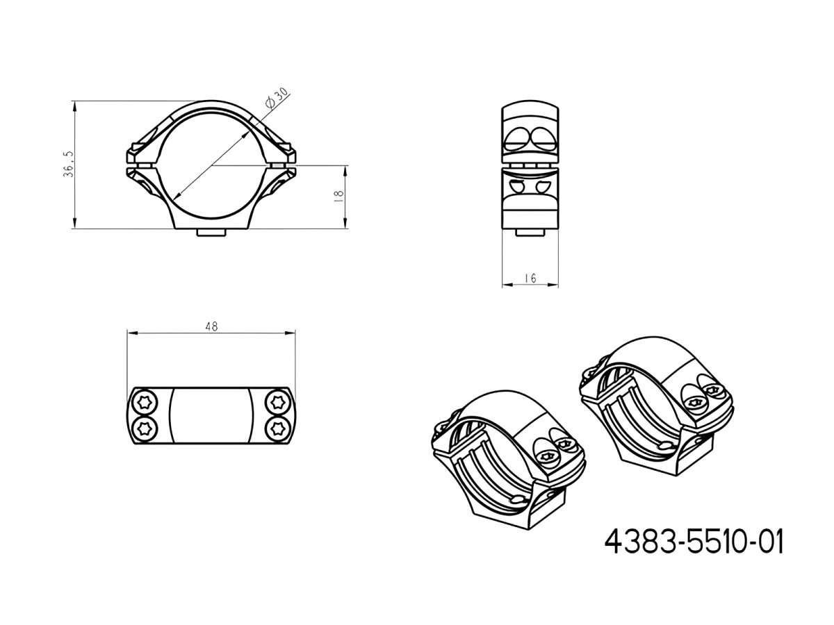 Fotografia: Krúžky JKN UNI 30mm, výška 18mm