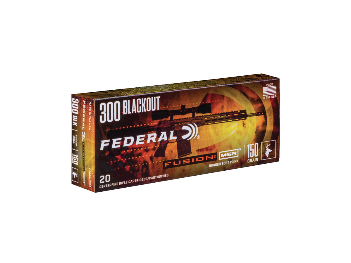 .300 AAC Blackout Federal Fusion 150gr/9,72g SP (F300BMSR2)