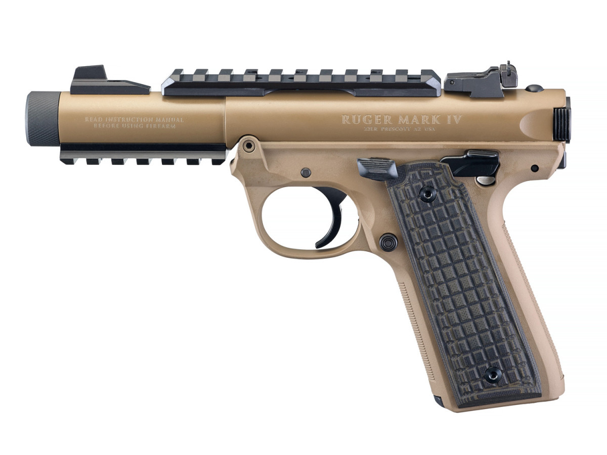 Fotografia: Ruger Mark IV 22/45 Tactical 40167, kal. .22LR