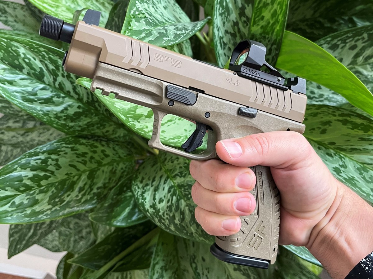 Fotografia: Akciový set HS SF19 4.5 TB RDR AFDE, kal. 9x19 + RMS-4MOA XL