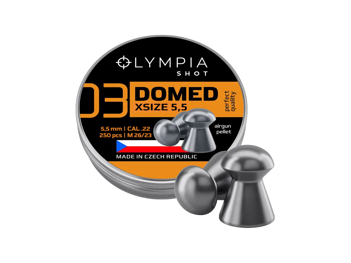 Olympia Shot DOMED Xsize heavy 5,5mm 1,175g 250ks