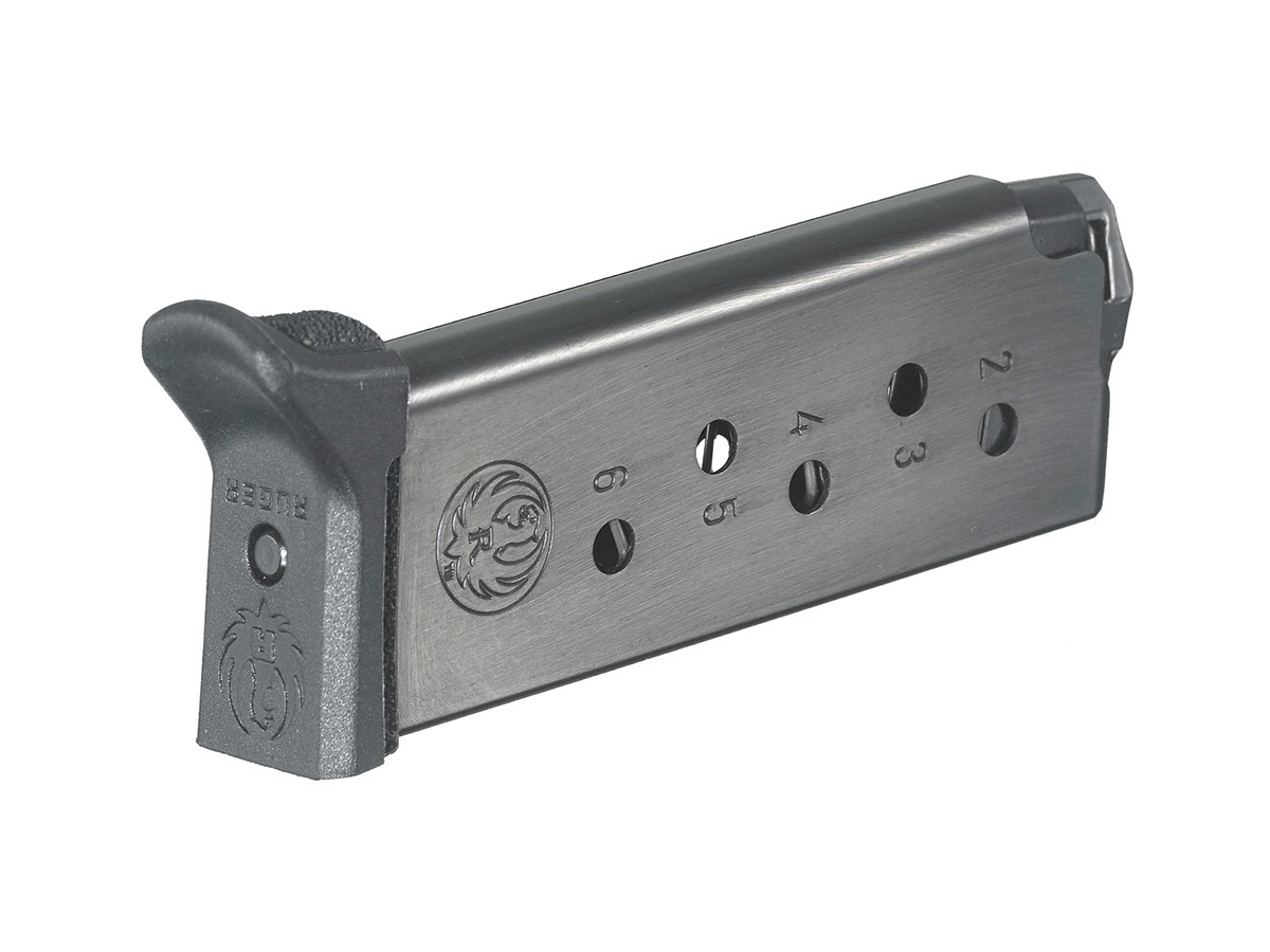 Fotografia: Zásobník (90621) pre Ruger LCP II MAG-6 (predĺžená pätka)