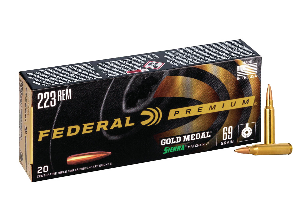 .223Rem. Federal Gold Medal Sierra MatchKing 69gr/4,47g (GM223M)