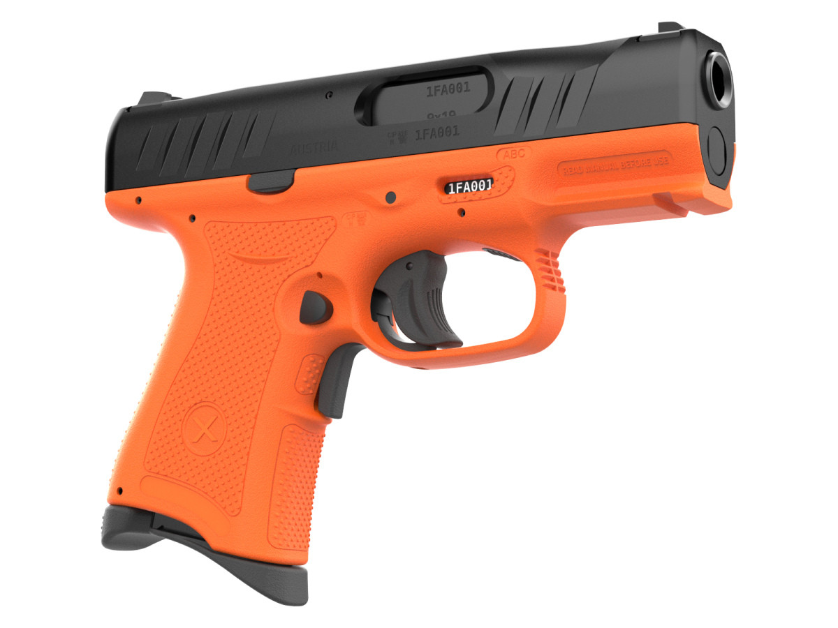 Fotografia: Demo pištoľ BUBIX BRO, kal. 9x19, Orange