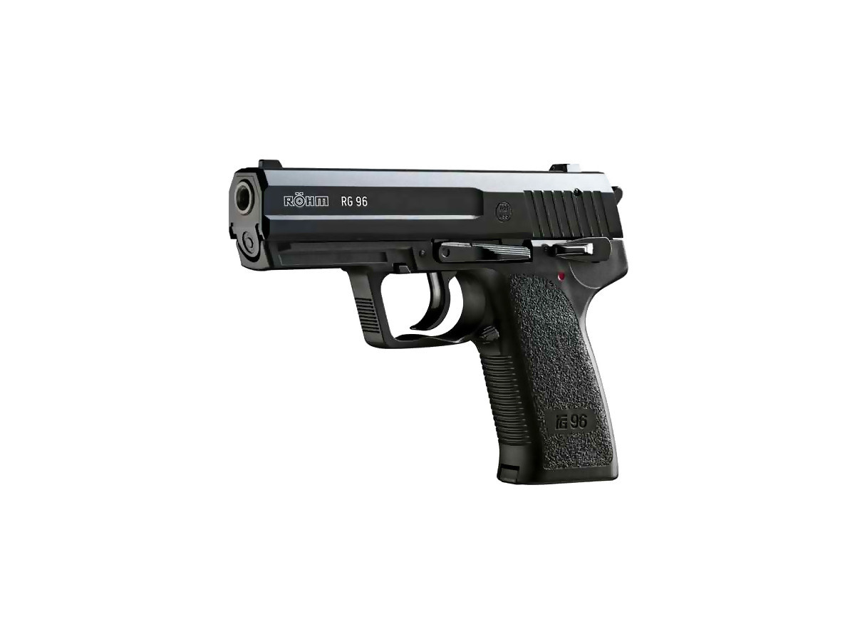 Fotografia: Pištoľ exp. Röhm RG 96 čierna, kal. 9mm P.A.K.