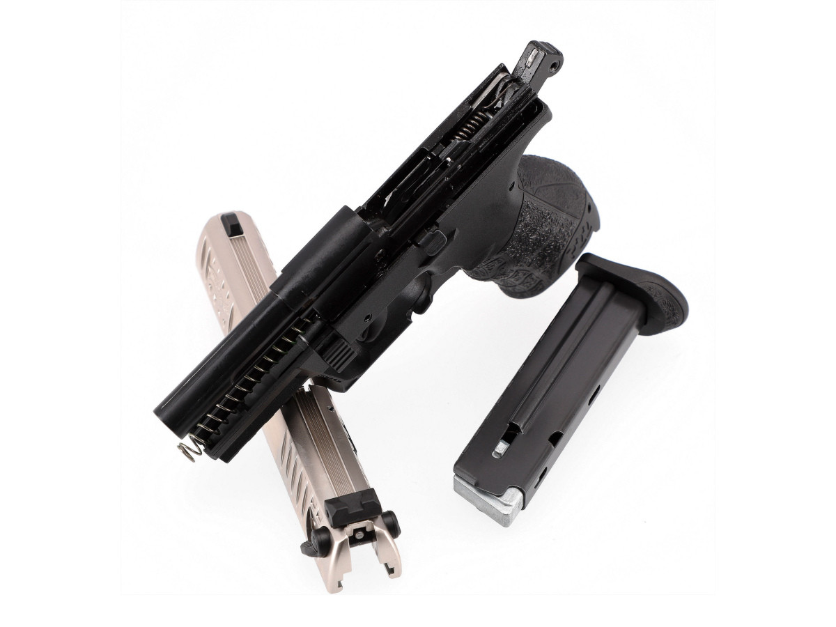 Fotografia: Pištoľ exp. Walther P22Q nickel, kal. 9mm P.A.K.