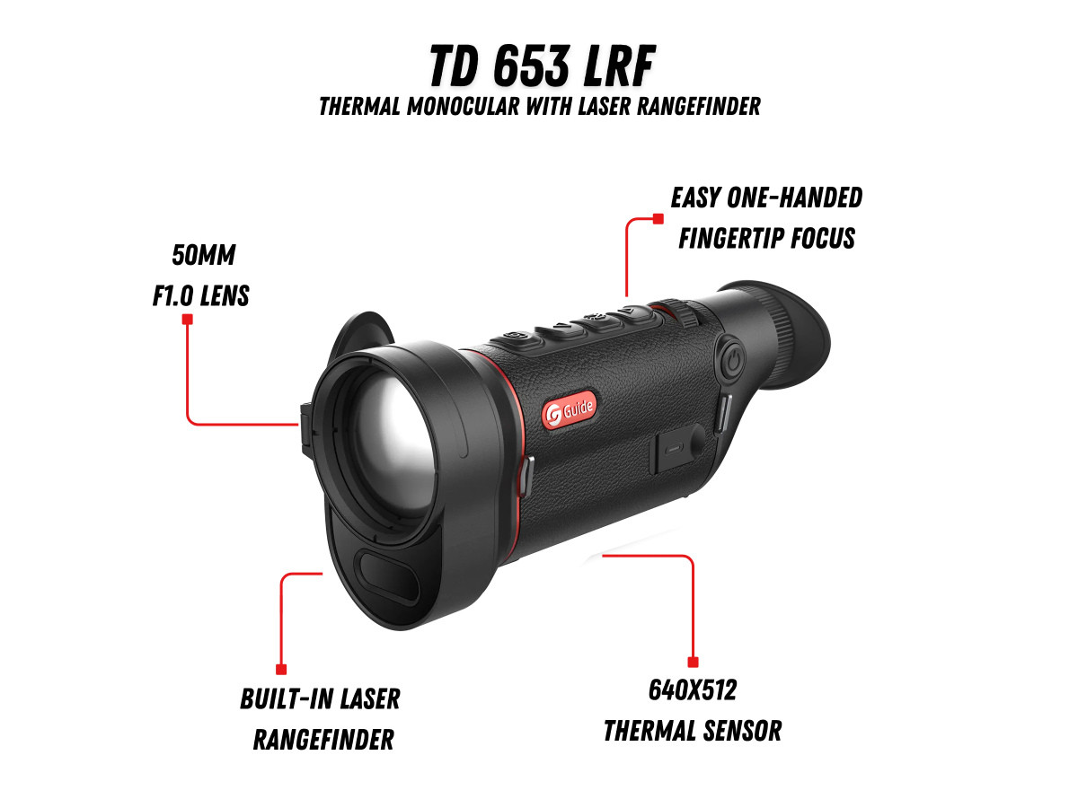 Fotografia: Termovízny monokulár Guide TD653L