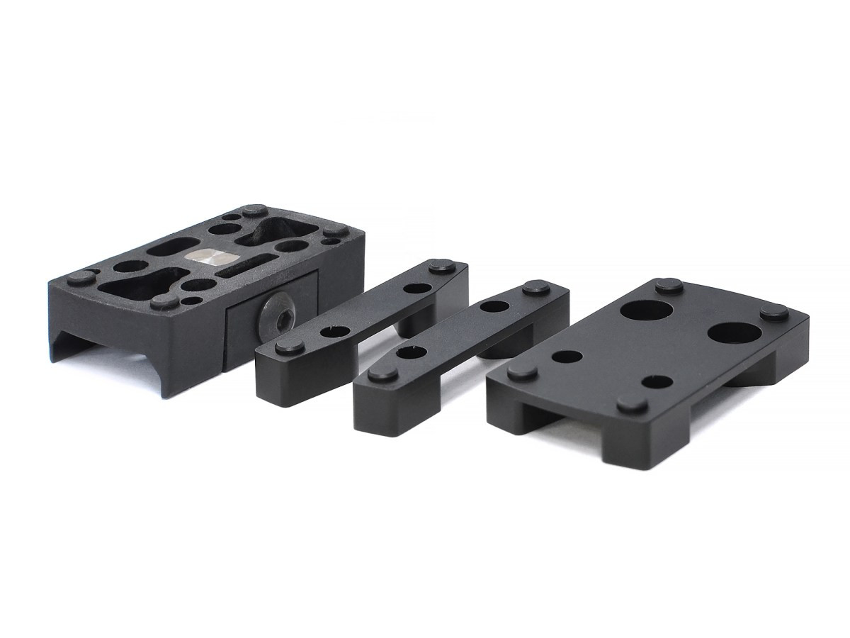 Fotografia: Zvýšená montáž na Picatinny/Weaver - aluminium