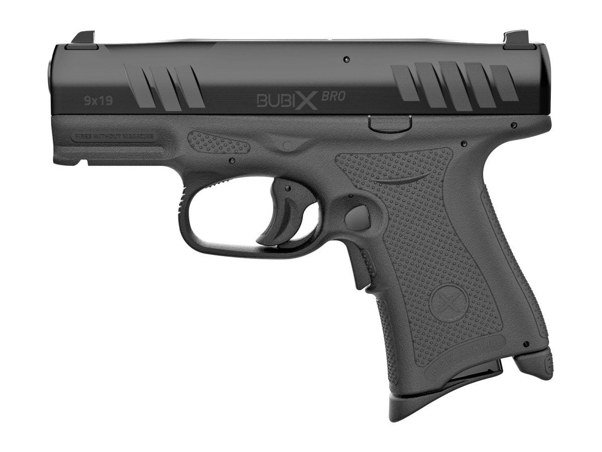Fotografia: Pištoľ BUBIX BRO, kal. 9x19, Black