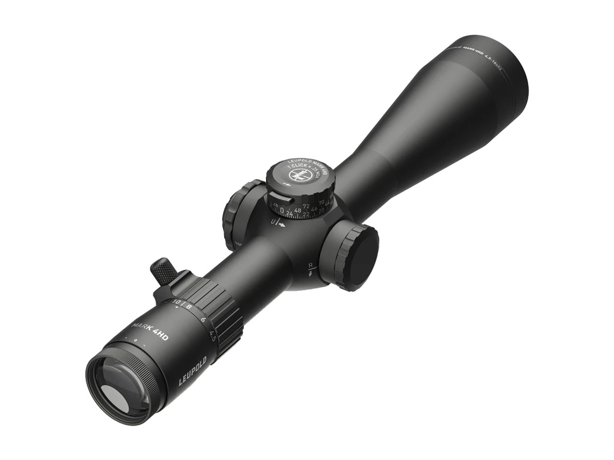 Fotografia: Leupold Mark 4HD 4,5-18x52 (34mm) M1C3 SIDE FOCUS FFP Illum. PR1-MOA