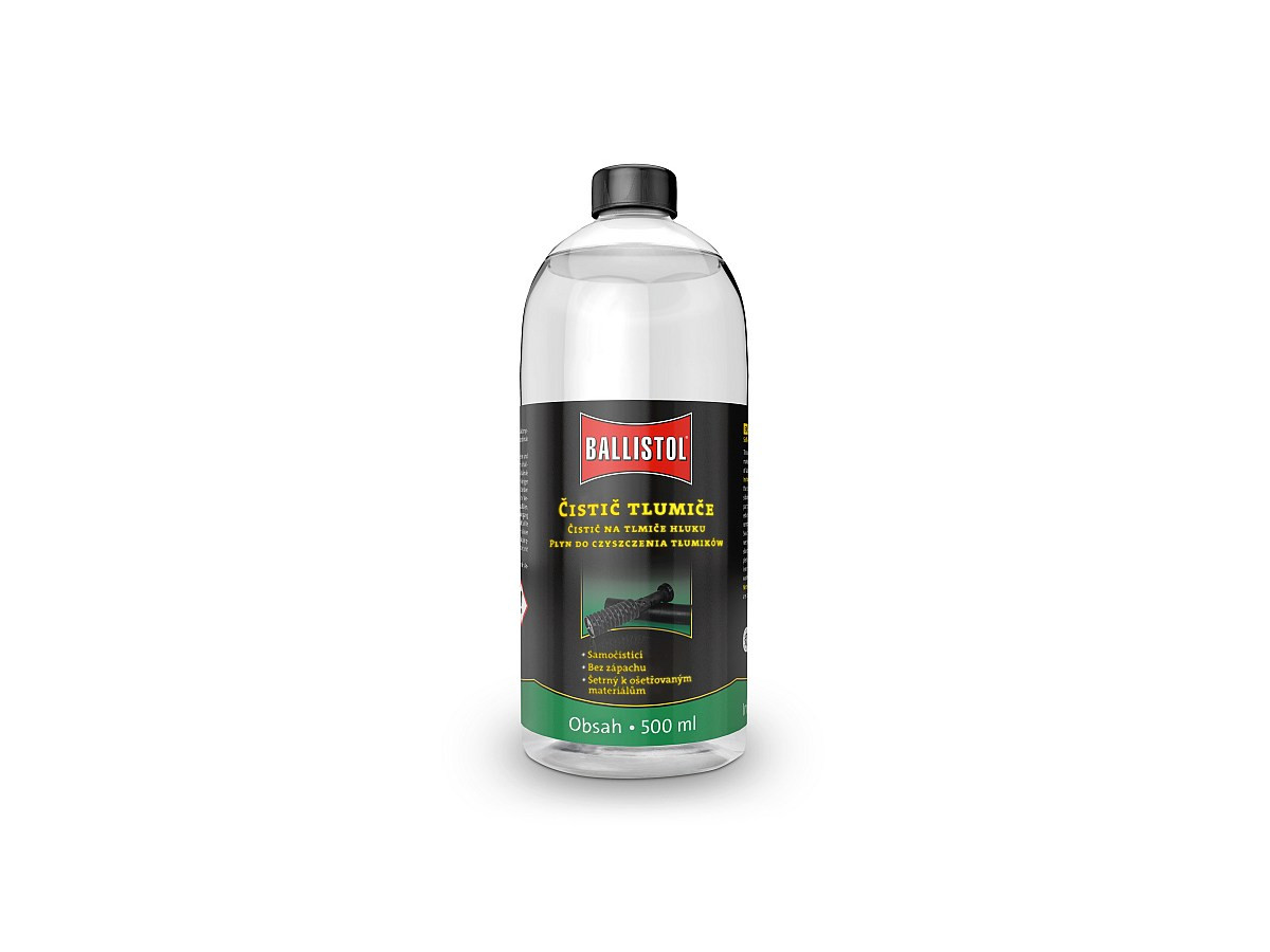 Čistič na tlmiče Ballistol, 500ml