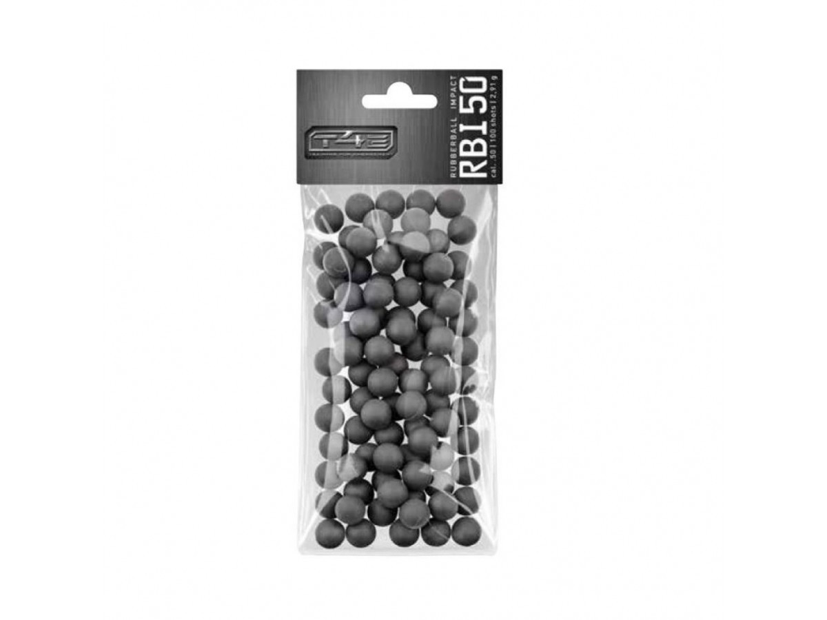 Fotografia: Strely T4E Rubberball Impact RBI 50 2,91 g, kal. .50, 100 ks