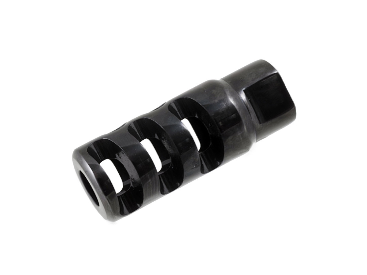 Fotografia: Úsťová brzda pre Marlin 1895, AR-556 MPR, Ruger American Rifle a Scout