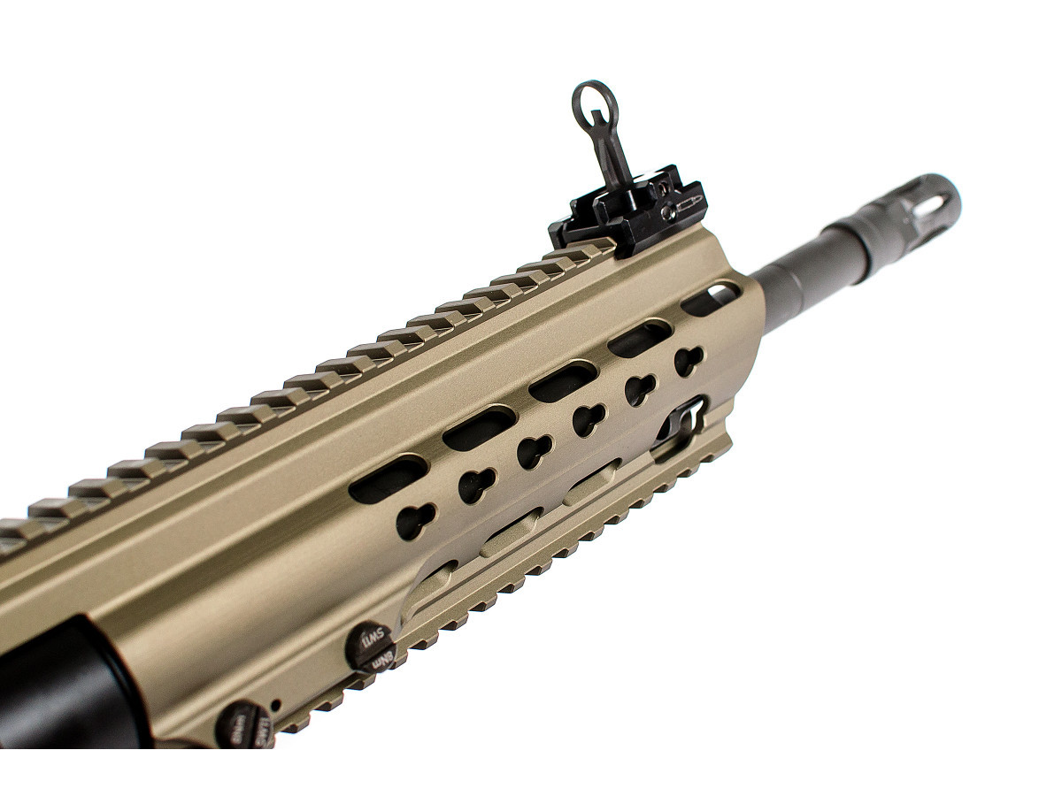 Fotografia: HK MR308 A3 13", kal. .308Win., Slim-Line HKey Handguard GREEN-BROWN