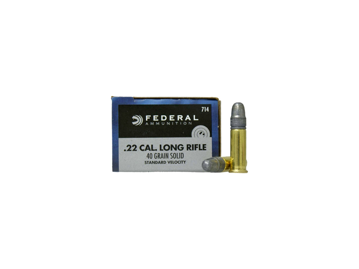 Fotografia: .22LR Federal Champion Standard Velocity 40gr/2,59g Solid, 50 ks (714I)