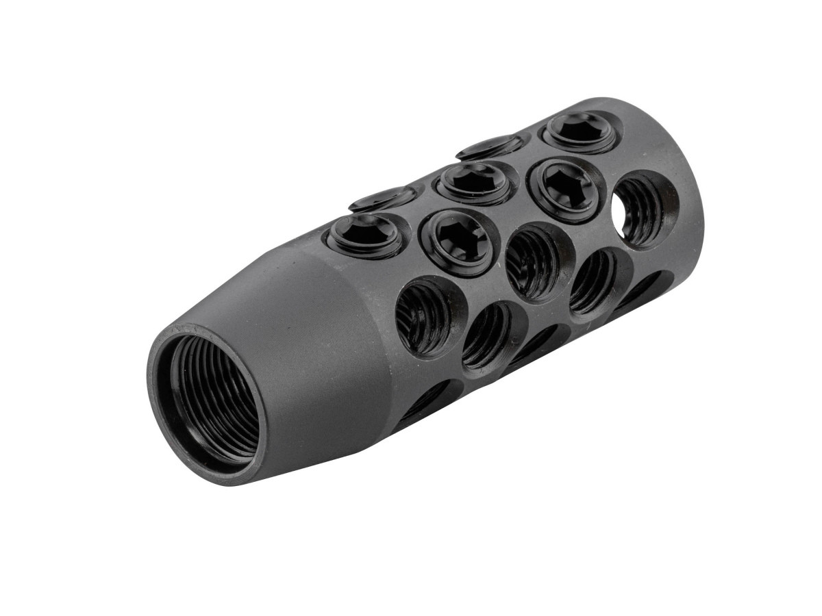 Fotografia: Nastaviteľná úsťová brzda Stalon M15x1, max. 7,62mm