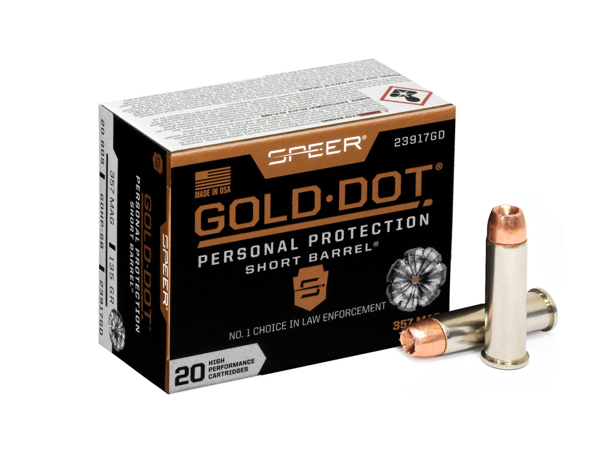 .357Mag. Speer Gold Dot Short Barrel 135gr/8,75g JHP (23917GD)
