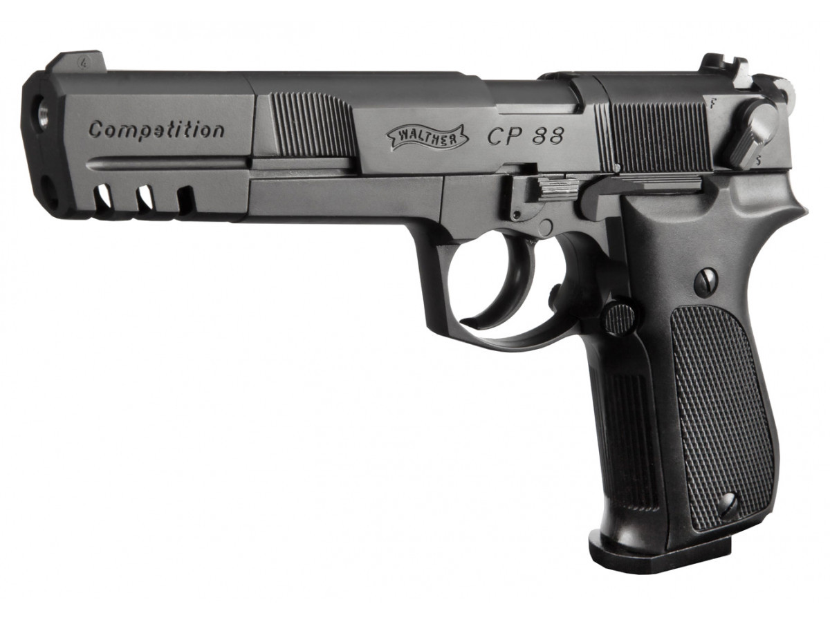 Fotografia: Pištoľ CO2 Walther CP88 Competition čierna, kal. 4,5mm diabolo