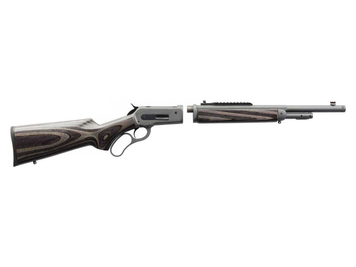 Fotografia: Chiappa 1886 L.A. Takedown Wildlands Cerakote Dark Grey, kal. 45-70 Government