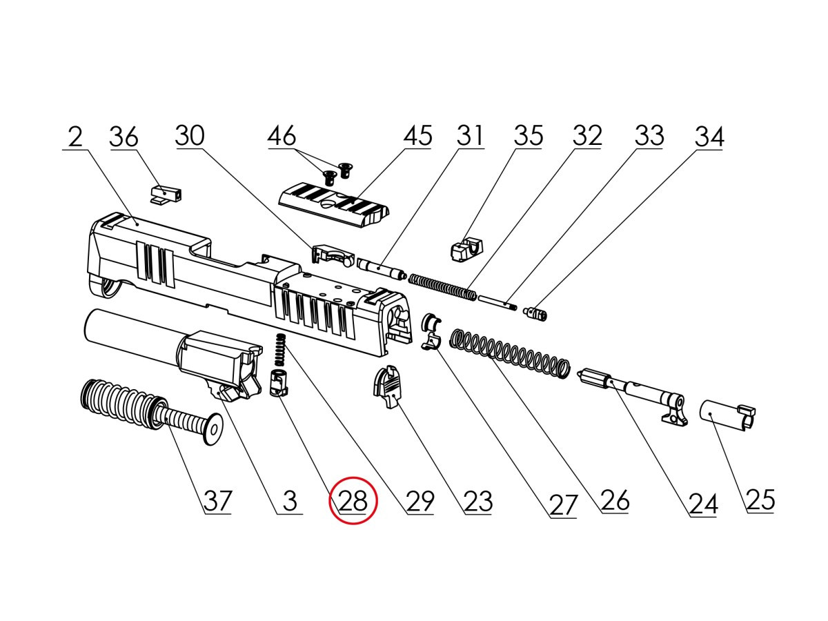 Fotografia: Poistka úderníka HELLCAT/H11/XD-S/S line