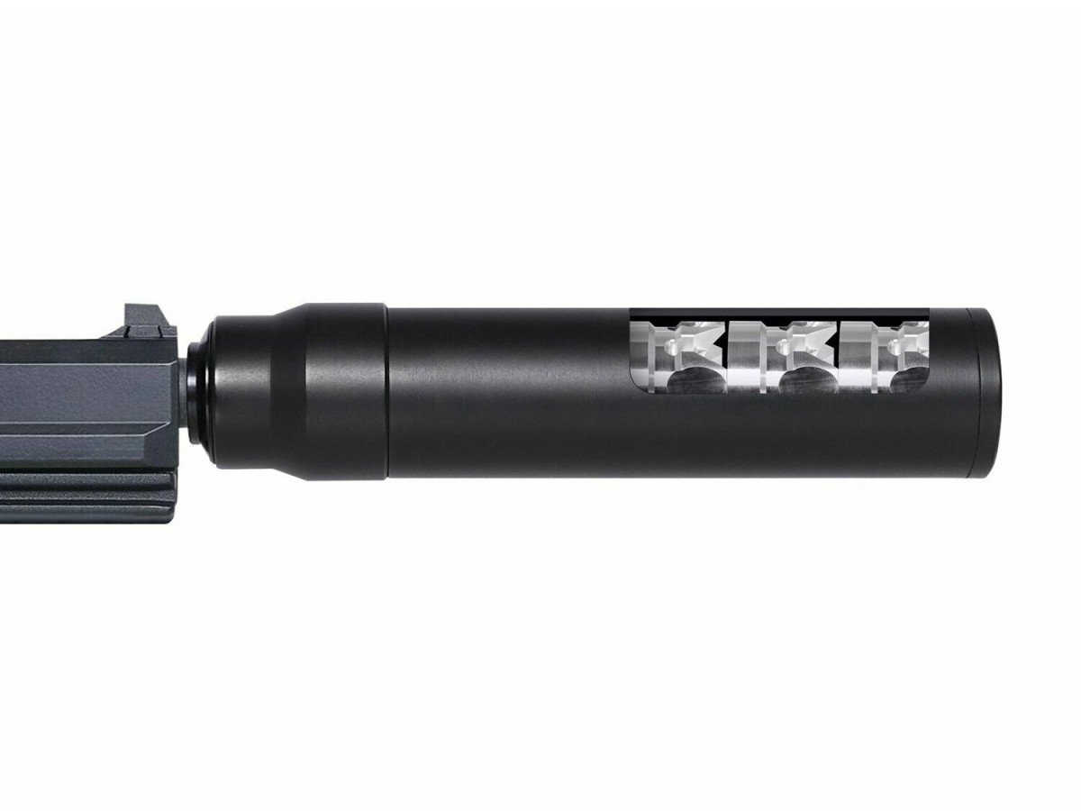 Fotografia: Voere Pistol Impulse Suppressor A085, 1/2"-28, 9x19