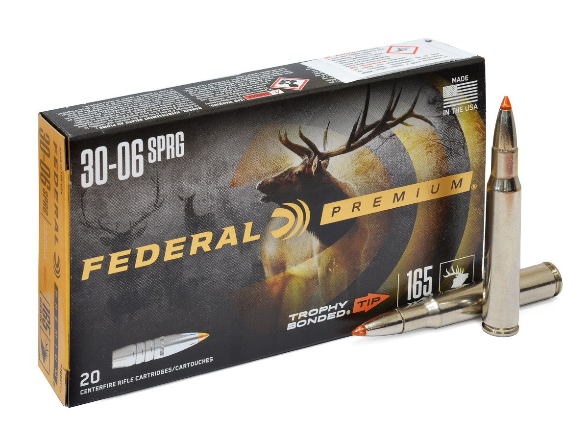 .30-06Spr. Federal Premium Trophy Bonded Tip 165gr/10,69g (P3006TT2)
