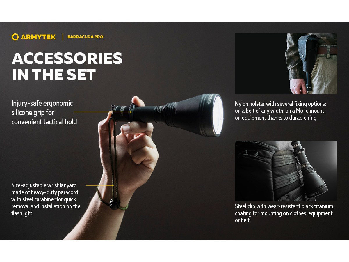 Fotografia: Armytek Barracuda Pro 1500lm (White)