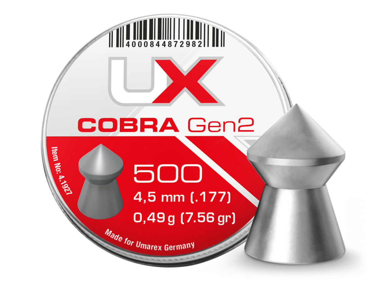 Diabolo UX Cobra Gen2 4,5mm 500ks