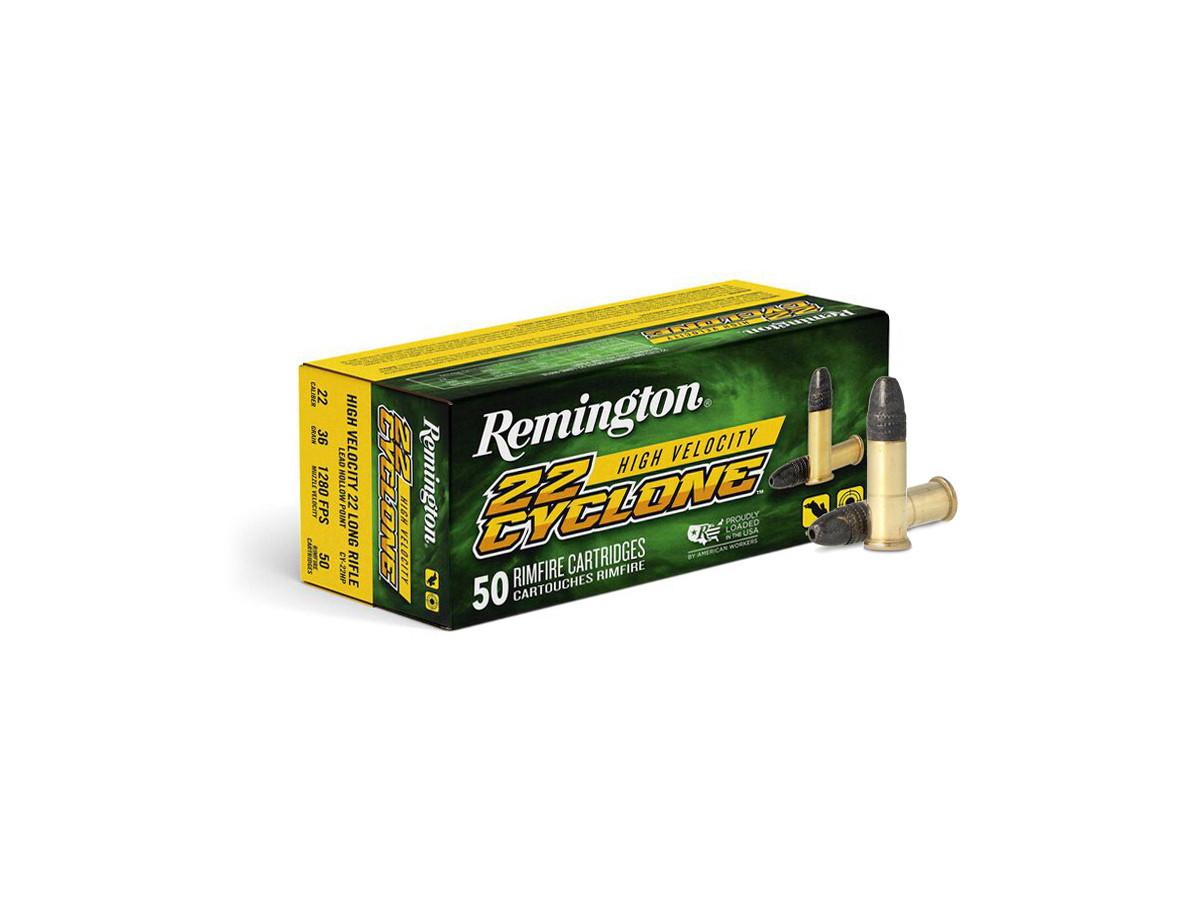 .22LR Remington 22 Cyclone 36gr/2,33g Lead HP, 50 ks (21222)