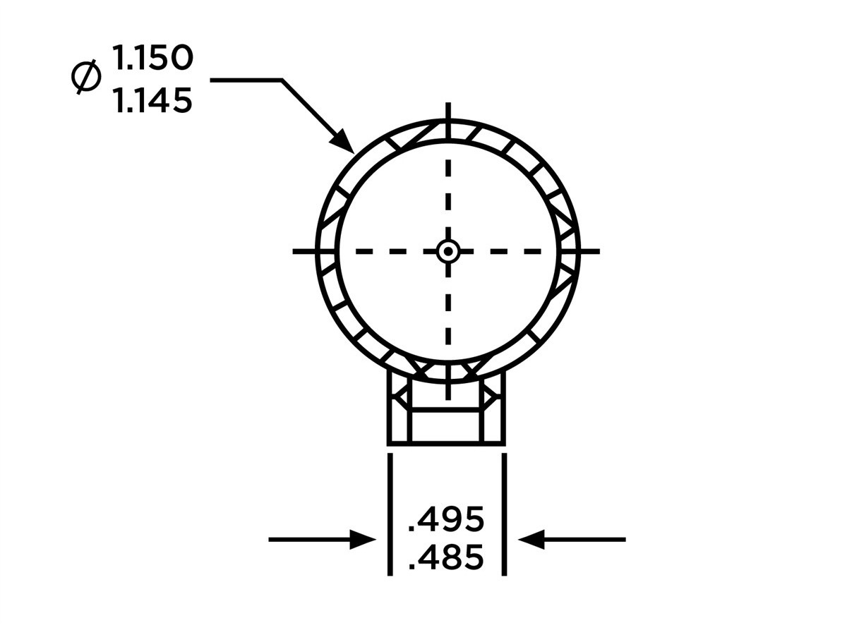 Fotografia: Picatinny adaptér Midwest Industries pre teleskopické pažby, sklopný (MI-STAP-SF)