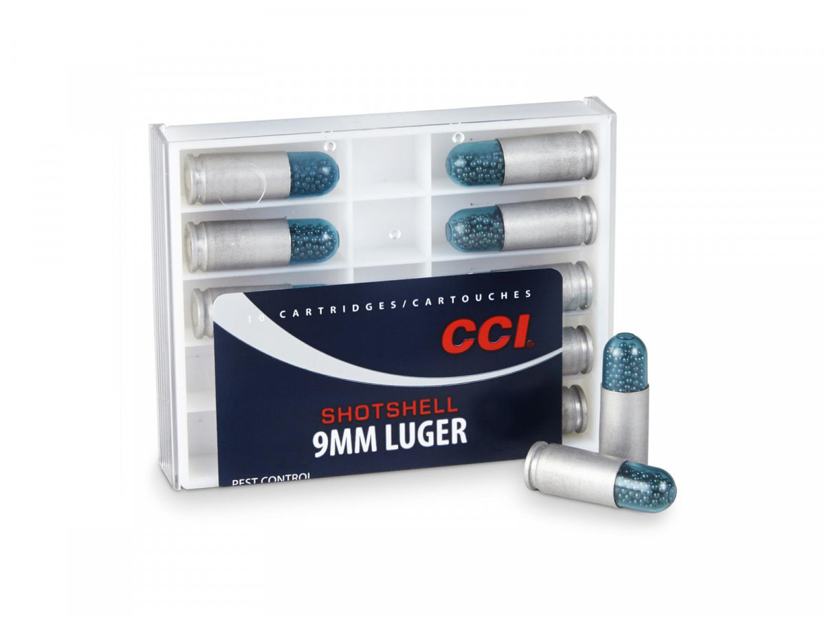 Fotografia: 9mm Luger CCI Shotshell (brokový) (3790)