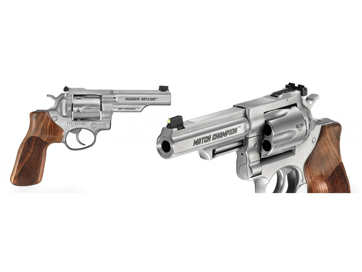 Fotografia: Ruger GP100 Match Champion 1755, kal. .357Mag.