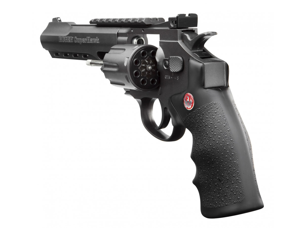 Fotografia: Airsoft. revolver Ruger SuperHawk 6", kal. 6mm, CO2